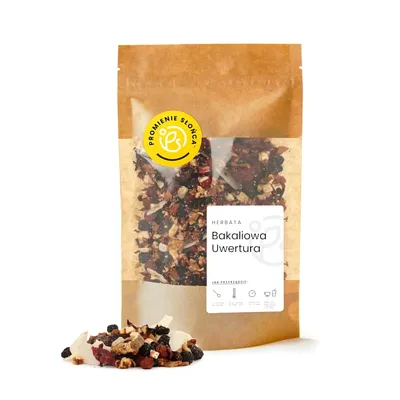 Zdjęcie produktu dla Herbata Owocowa Bakaliowa Uwertura 80 g