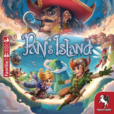 Produktbild von Pegasus Pan's Island, Brettspiel, Genreübergreifend, 8 Jahr(e), 45 min, 60 min