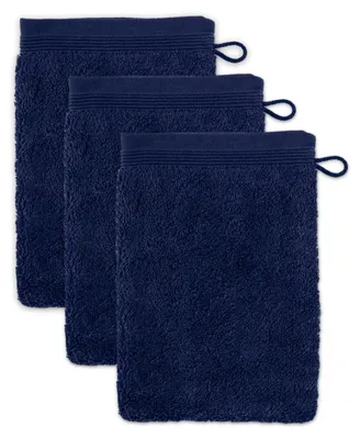 Zdjęcie produktu dla Rękawica do mycia Möve „Superwuschel” 3 sztuki w zestawie, kolor granatowy, 15 x 20 cm