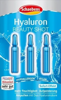 Produktbild von Hyaluron Feuchtigkeitsserum Gesichtspflege, 3 Ampullen-Packung