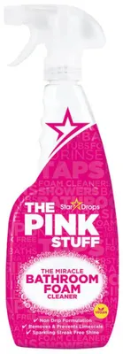 Produktbild von Stardrops The Pink Stuff Miracle BadezimmerSchaumreiniger, Rose, Ungeparfumiert, 750 milliliter