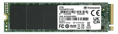 Produktbild von Transcend PCIe SSD 115S, 250 GB, M.2, 3200 MB/s
