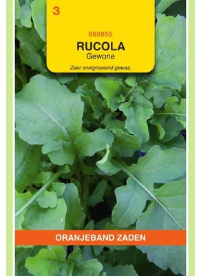 Imagen del producto de Oranjeband Salatrauke (lechuga Oranjeband) - Eruca Sativa - 1 paquete de semillas