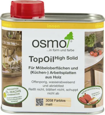 Produktbild von Osmo Ölwachs TopOil 500 ml farblos