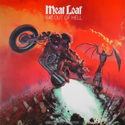 Produktbild von Meat Loaf - Bat Out Of Hell (Reissue) (Clear Coloured) (LP)