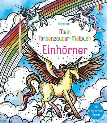 Produktbild von Mein Farbenzauber-Malbuch: Einhörner