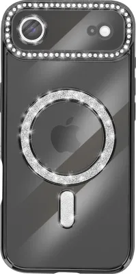 Obrázek produktu pro Avizar, pouzdro kompatibilní s MagSafe pro iPhone Air s okrajem s kamínky, černé