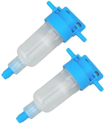 Productafbeelding van Kunststof olie-waterfilter, 2-delig, 124 x 75 mm