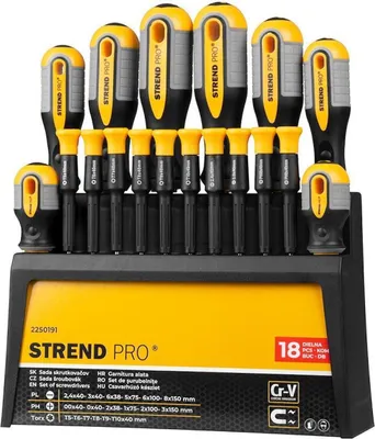 Produktbild von PROREGAL Schraubendreher Set 18 Stück