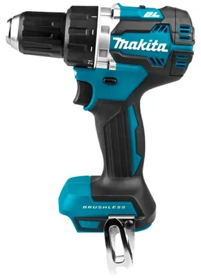 Obrázok produktu pre Makita DDF484Z, Pištoľová vŕtačka, Rýchloupínanie, Čierna, Modrá, 1,3 cm, 3,8 cm, 1,3 cm