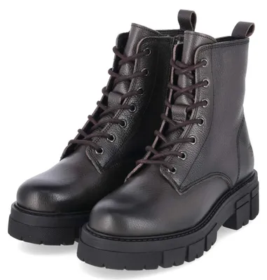 Produktbild von Apple of Eden Damen Winterboots Braun Glattleder Größe: 41