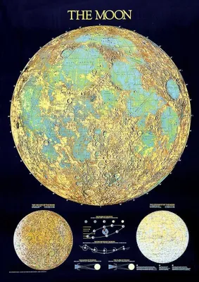 Image de The Moon - La Lune - 61x91,5cm - Affiche Poster