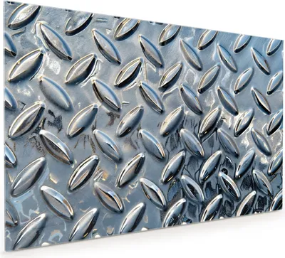 Produktbild von Küchenrückwand Spritzschutz Glas mit Motiv Riffelblechmuster 40 x 40 cm
