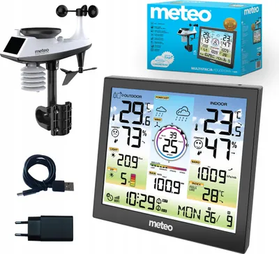 Immagine prodotto di Stazione meteorologica POGODY - Igrometro e barometro wireless con connessione Wi-Fi SP601