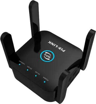 Produktbild von WiFi Booster 1200M Dual Frequency WiFi Repeater 2.4/5G Wireless WiFi Extender(Schwarz)