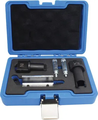 Immagine prodotto di Kit strumento di messa in fase la regolazione del motore compatibile con VW Audi Seat Skoda 1.2 1.4 1.6 TSi, set strumenti di bloccaggio albero a camme compatibile con kit satra s-vg15t (gb19375) con manometro