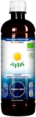Obrázok produktu pre Radosťný deň, Koncentrát probiotického nápoja, Lesné ovocie, 500 ml