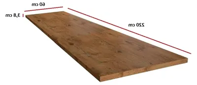 Produktbild von Küchenarbeitsplatte 220 cm 38 mm Eiche Lancelot