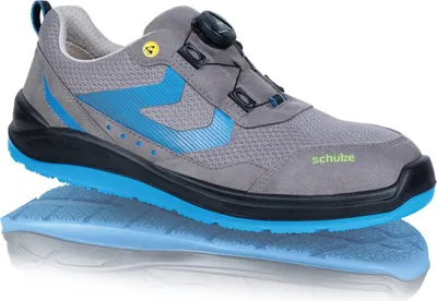 Produktbild von Schütze Sicherheitshalbschuh 5672 ESD S1 Gr. 42 grau/blau