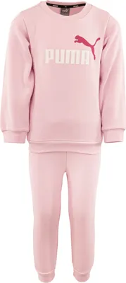 Produktbild von Kinder-Trainingsanzug-Set Puma Junior Pink, 74