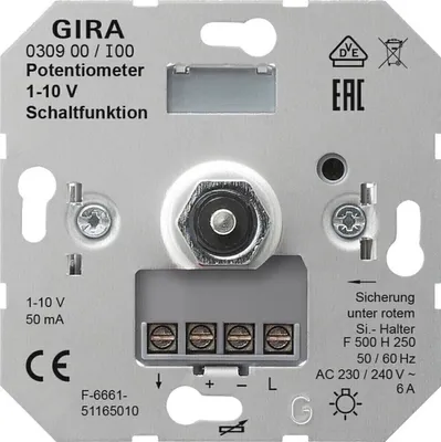 Imagen del producto de CIRCUITO 030900: Potenciómetro de control de 1 a 10V, función de conmutación, aplicación