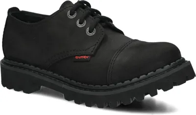 Produktbild von NAGABA Stiefel Damen Herren Springerstiefel 3-Loch - Leder - Schwarz - 42