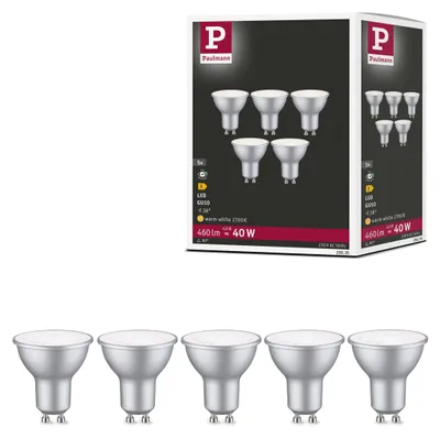 Productafbeelding van Paulmann Standaard LED-reflector, 230V, set van 5 stuks