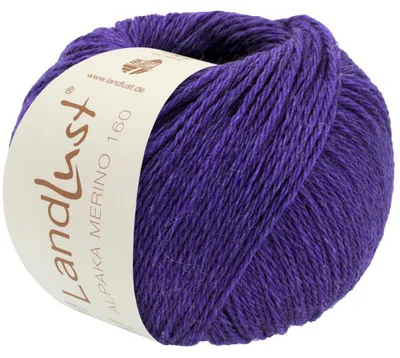 Produktbild von Lana Grossa - Landlust Alpaka Merino 160 0449 blaulila