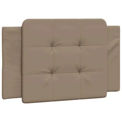 Produktbild von Kopfteil-Kissen "Zadar" Cappuccino-Braun 90 cm Kunstleder