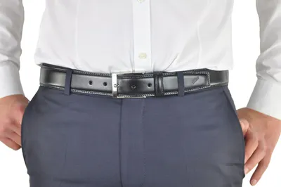 Produktbild von Daniel Hechter - Herren Leder Gürtel Gürtel in Cognac, Braun oder Schwarz ( 10152-55511), Länge:85, Farbe:Schwarz (90)