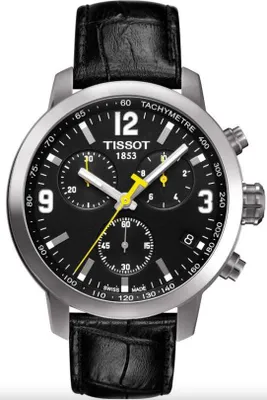 Immagine prodotto di Orologio da uomo Tissot PRC 200 T0554171605700 - Cinturino in pelle nera
