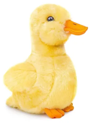 Obrázok produktu pre Žltý plyšový zvieratko, realistický vzhľad, 17 cm, plyšová hračka pre deti