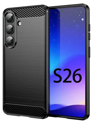 Produktbild von Carbon Hülle für Samsung Galaxy S26 in Bumper
