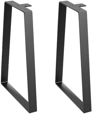 Zdjęcie produktu dla Zestaw Nóg Stołowych Vevor 2 Szt 406.4Mm Czarne Stal Węglowa Udźwig 181Kg