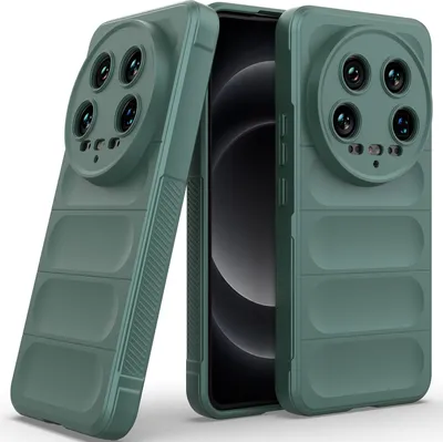 Obrázek produktu pro Pouzdro pro Xiaomi 14 Ultra Měkké TPU Silikonové Nárazuvzdorné Ochranné Pouzdro zelené