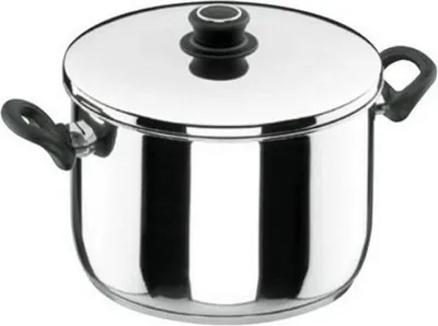 Immagine prodotto di Pentola in acciaio inox 26 cm con coperchio Lacor 85126