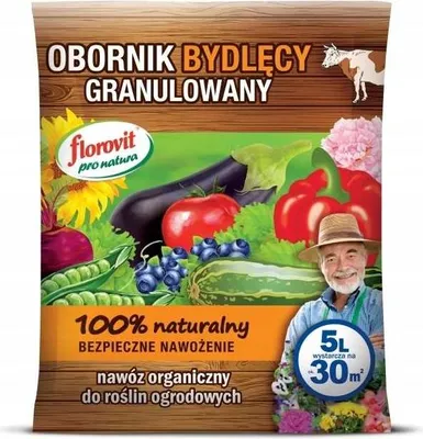 Immagine prodotto di Florovit Nebbia Di Fiume Concime 100% Naturale Per Ortaggi Fiori Frutta 5 L