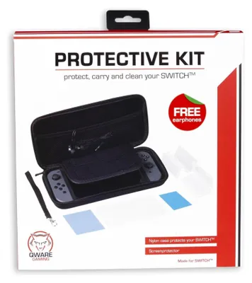 Image de Kit de protection Qware Gaming adapté à la Nintendo Switch - Kit de démarrage