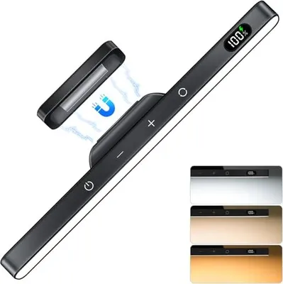 Produktbild von Willed Kitchen LED-LED-Licht, 2500 mAh Batterieanzeige, 5 W Touch Dimmable Schrankbeleuchtung, drahtloser, leichter Streifen wiederaufladbar, USB-Spie