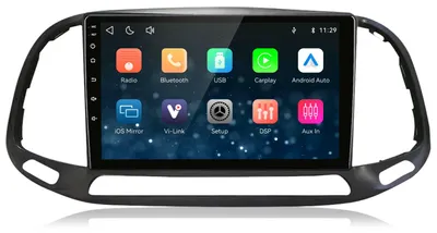 Produktbild von 9 Zoll Autoradio Plug & Play Linux für Fiat Doblo 2015-2019 mit CarPlay, Android Auto, Bluetooth & Lenkradsteuerung