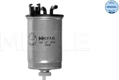 Produktbild von Kraftstofffilter MEYLE 100 127 0014 für VW Lupo (6X1, 6E1) Leitungsfilter