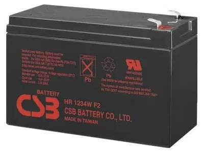 Zdjęcie produktu dla Akumulator Żelowy Csb Hr1234W F2 12V 9Ah