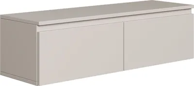 Produktbild von Selsey Bemmi - TV-Hängeboard, Greige, 100 cm