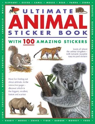 Produktbild von Ultimate Animal Sticker Book with 100 amazing stickers