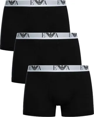 Image de Emporio Armani Hommes Boxer Pack 3 | Trunk Bold Monogram Taille XL Couleur 3 x Noir EM000259 AF14131