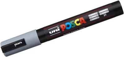 Obrázek produktu pro POSCA - POSCA PC5M M GREY | 1 kus | 6 kusů