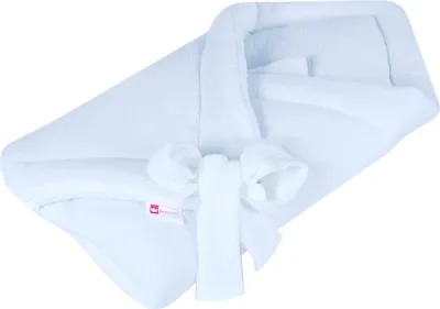 Produktbild von BABYLUX Einschlagdecke Musselin BABYHÖRNCHEN 75 x 75 cm Baby Neugeborene Weiß