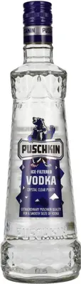 Produktbild von Puschkin Ice-Filtered Vodka 37,5 %  0,70 lt.