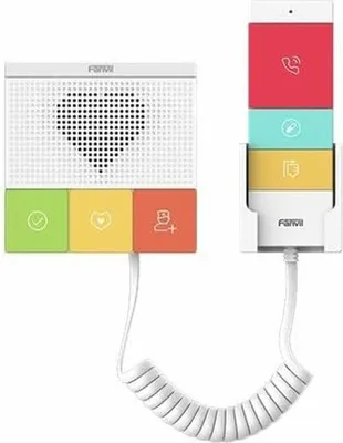 Obrázek produktu pro Fanvil Y501-Y, Kabel, 433 MHz, Bílá, Zeď, 1,42 W, 87,6 mm