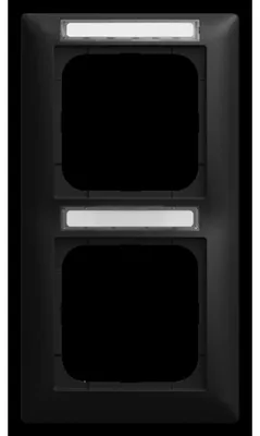 Imagen del producto de Marco de cubierta , modelo 1722 NSK-915, para 2 módulos, montaje vertical, referencia 2CKA001754A4940